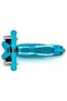 Scooters | Mini Deluxe LED Children's Scooter Aqua | Handlebar Adjustable | Light Up Whe - 3