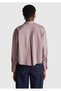Women's Pink Cotton Blend Pocketed Boxy Fit Shirt - 3