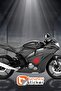 Respect for Riders 11X15 cm Vehicle - Motor Sticker Label Foil Cutting - 2