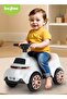 Cruzo Ride On Push Car with Smooth Wheels Music Light Storage for Toddlers 1–3 Years Pink - 2