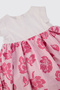 Baby Girl Floral Patterned Pink Dress - 3