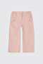 Baby Girl Floral Motif Pink Pants