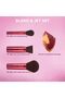 مجموعة فرش وإسفنجات مكياج السفر من Blend + Jet Set - 3