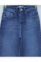 بنطلون جينز بالازو بجيوب وسحاب - أزرق فاتح - 6