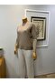 Long Sleeved Tight Underwear Badi̇ Bady Viscos Quality Combed Cotton Viscos - 2