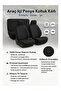 Practical Auto Seat Cover Basic Set Compatible with Bmw E70 - 4