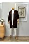 Tesettür Hirka 95 cm Viscose Quality Combed Cotton Dark Brown