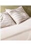 Darvell Double Cotton Printed Duvet Cover Set - Beige - 3