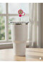 Silicone Straw Stopper Cap Dustproof Cover Shaped Straw Head for Stnly Quencher Thermos