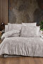 Karlis 100% Cotton Satin 200 Tc (80 Thread) Double Duvet Cover Set