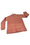 Black Tricot Sweater with Standing Collar for Women - 4