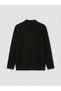 Lcw Vision Black Standard Fit Polo Collar Men's Knitwear Cardigan - 6