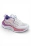 White Lilac Children's Daily Sneakers Sports Shoes with Easy Lacing Mechanism T811Nav - 7