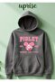 Printed Cotton 3 Thread Fleece-Lined O Oversized Sweatshirt