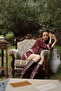 Burgundy Mini Skirt – Elegant and Trendy Design - Burgundy |   F1974 - Claret Red