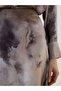 Trendlucky Standard Fit Batik Patterned Satin Women's Skirt with a Difference - 7