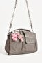 Faux Leather Shoulder Bag - 4