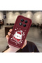 Redmi Note 14 Pro 4g Compatible Winter-Themed Snow Bear Snowflake Pattern Silicone Case - 2