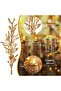 4pcs Glass Cylinder Vases with 24 Golden Floating Candles for Home, Events & Weddings - 7