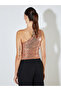 Peak New Season One-Shoulder Sequin Blouse - 4