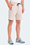 Vicente Men's Stone Gray Shorts with Pockets - 5