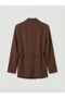 Nevavm Women's Blazer Jacket with Belted Waist - 7