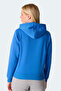 Misty I Women's Hooded Indigo Sweatshirt - 3
