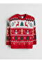 Esvab • Modern & Distinctive Zero Roba Collar Long Sleeve Christmas Themed Baby Boy Set - 3