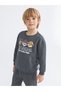 Özmarka New Season Crew Neck Paw Patrol Printed Boys' Sweatshirt and