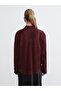 Patterned Oversize Women's Shirt - 5