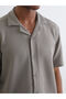 Nevavm Regular Fit Resort Collar Men's Shirt with Difference - 4