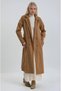 Belted Cashmere Coat with Braided Shoulders and Cuff Detail on the Sleeves 7097 - 2