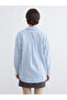 Nevavm Striped Linen Blend Women's Shirt with a Difference - 4