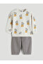 Esvab • Modern & Distinctive Printed Baby Boy Sweatshirt and Pants - 3