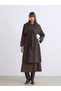 Peak Women's New Season Double-Breasted Collar Trench Coat