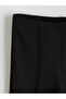 Black Extra Slim Fit Flared Women's Pants - 6