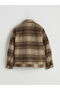 Ozmarka New Season Comfortable Fit Plaid Cashmere Men's Shirt Jacket - 8