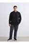 Vizyon New Season Large Size Slim Fit Long Sleeve Striped Men's Shirt - 3