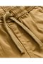 Cotton Elastane Solid Trouser with Cargo Pocket - Khaki - 3