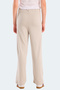 Ville Czg Women's Wide Leg Stone Gray Sweatpants - 6