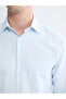Blue Regular Fit Men's Shirt from Plus-Store - 3