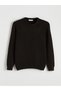 Trendlucky Men's Triko Sweater with Oval Collar and Honeycomb Texture - 5