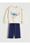 Lilo & Stitch Printed Girls' Sweatshirt and Sweatpants from Uzg Store for Style Enthusiasts - 4