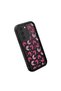 Samsung Galaxy S22 Compatible Silicone Material Shockproof Black Color Case Heart Pattern - 2