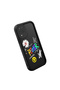 Samsung Galaxy A12/M12 Compatible Silicone Material Shockproof Black Color Case Fashion Pattern - 2