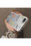 iPhone 7/8/Se 2020 2022 Compatible Shatterproof Silicone Beautiful Flower Pattern Printed Cover Shock Absorbing Protection - 5
