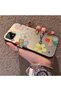 Realme C21 Compatible Shatterproof Silicone Beautiful Flower Pattern Printed Cover Shock Absorbing Protection - 2