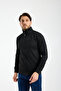Men's Black Scuba Fabric Full Zip Sweatshirt - Tracksuit Top - 2