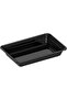 Black Base Rectangular Food Containers with Lids – 28 oz | 5 Pack | BPA-Free Meal Prep Containers - 6