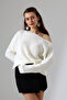 Women's Oversized Casual Comfortable Fit Boat Neck Knitwear Sweater - 7